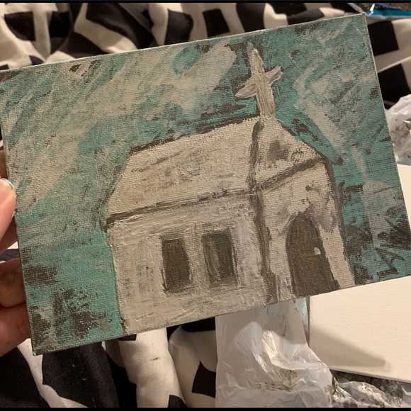 3 piece canvas set. “God is Love” series. - Picture 4 of 4